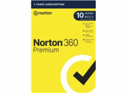 NORTON 360 PREMIUM 75GB +VPN 1 uživatel pro 10 zařízení na 2 rok ESD