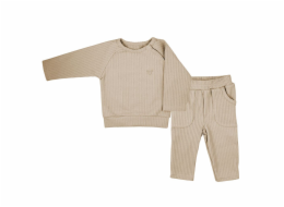 Kojenecké tričko s dlohým rukávem a tepláčky Koala Bello beige Vel.74 (6-9m)