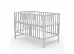Dětská postýlka New Baby BASIC šedá