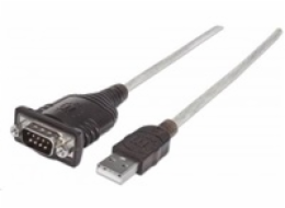 MANHATTAN Převodník z USB na sériový port (Prolific PL-2303RA Chip 1.8m)