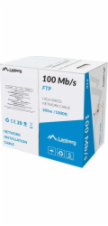LANBERG LAN FTP KABEL 100MB/S 305M KABEL CCA ŠEDÝ
