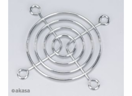 AKASA ochranná mřížka MG-08, pro ventilátory 80mm, chromovaná