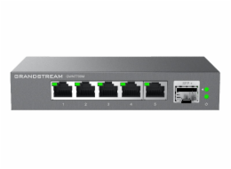 Grandstream GWN7700M Grandstream GWN7700M Unmanaged Network Switch 5 2,5Gb portů / 1 SFP+
