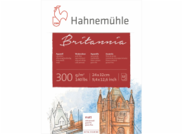 Hahnemühle Britannia Watercolour cold pressed 24x32cm 300g 12 sh.