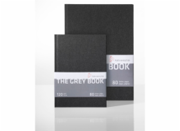 Hahnemühle The Grey Book A 4 Sketchbook  80 Pages  120 g