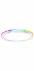 IMMAX NEO LITE TUDO SMART stropní svítidlo s RGB podsvícením 40cm, 50W, Wi-Fi, TUYA