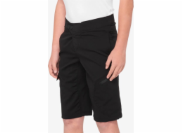 100% Szorty juniorskie 100% RIDECAMP Youth Shorts black roz. 22 (EUR 36) (NEW 2021)