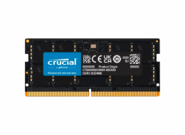 Crucial SO-DIMM 32 GB DDR5-5600  (schwarz, CT32G56C46S5)