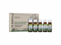 Esenciální oleje - Domácí aroma lékárnička SALOOS