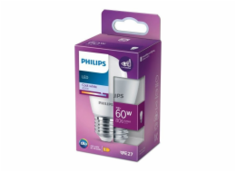 LED žárovka PHILIPS, P48, E27, 7 W, 806 lm, 4000 K