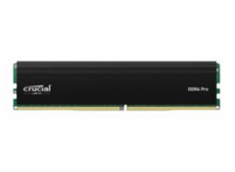 Crucial Pro - DDR4 - modul - 32 GB - DIMM 288-pin nízkoprofilová - 3200 MHz / PC4-25600 - CL22 - 1.2 V - bez vyrovnávací paměti - bez ECC - saténově černá