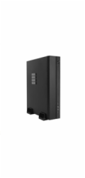 CHIEFTEC skříň Compact Series/mini ITX, IX-06B-OP, Black, bez zdroje