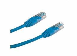 DATACOM Patch kabel UTP CAT5E 3m modrý