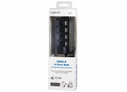LogiLink 2.0 USB HUB 4-porty s přepínačem UA0128