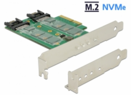 DeLOCK PCI Express karta > 3 x M.2 slot, řadič DeLOCK PCI Express karta > 3 x M.2 slot, řadič