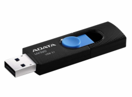 ADATA Flash Disk 32GB UV320, USB 3.1 Dash Drive, černá/modrá