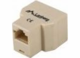 Lanberg AD-RJ45-2RJ45-OU network splitter Beige