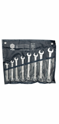 Sada klíčů očkoplochých 8 ks 8 - 19 mm CrV TOYA