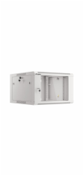 Skříň Lanberg INSTALAČNÍ REGÁL ZÁVĚSNÝ 19 6U 570X600 RYCHLÁ INSTALACE ŠEDÝ LANBERG (PLOCHÉ BALENÍ)