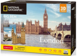 PUZZLE 3D NÁRODNÍ GEOGRAFICKÝ BIG BEN