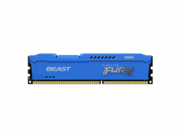 DIMM DDR3 4GB 1600MT/s CL10 KINGSTON FURY Beast Blue
