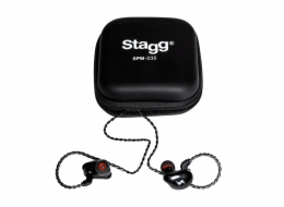 Stagg SPM-235 BK, in-ear sluchátka, černá