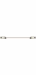 AV:link kabel U/UTP 1x RJ45 samec - 1x RJ45 samec, šedý, 30m