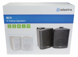 Adastra BC4-B, nástěnný 4" reproduktor, 35W, černý, cena/pár
