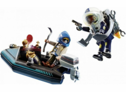 PLAYMOBIL 70782 Policejní Jetpack Zatčení zloděje umění