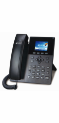 Planet VIP-1260PTVoIP telefon, HD audio G.722/Opus, barevný LCD, Auto Provision, Dual GbE LAN, PoE, CZ menu