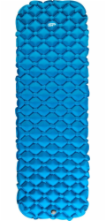 Spokey AIR BED Nafukovací matrace s vakem, 190 x 56 x 5 cm, R-Value 2.5, modrá