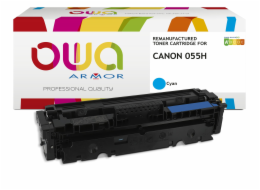 ARMOR Canon CRG-055H - kompatibilní OWA Armor toner kompatibilní s Canon CRG-055H C, 5900st, modrá/cyan