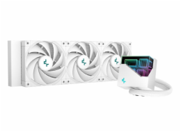 DeepCool LT720 WH R-LT720-WHAMNF-G-1 DEEPCOOL vodní chladič LT720 / 3x120 mm fan / ARGB / Intel i AMD bílý