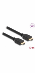 Delock High Speed HDMI kabel, 48 Gbps, 8K 60 Hz, černý, 10 m