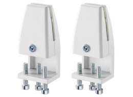 Neomounts NS-CLMP25WHITE / Desk Clamp for NS-GLSPROTECTXXX - for 8-25 mm desk thickness - set of 2 / White