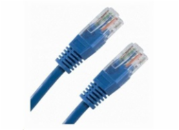 XtendLan patch kabel Cat6, UTP - 3m, modrý