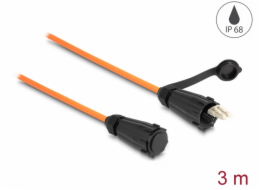 Delock Optický kabel z LC Duplex na LC Duplex s ochrannou krytkou, multi-mode OM2, 3m