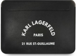 Pouzdro Karl Lagerfeld Karl Lagerfeld Sleeve Klcs133rsgsfbk 13 Black/Black Saffiano RSG