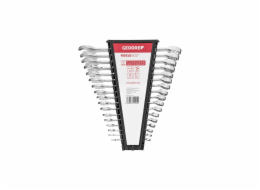 GEDORE red Ratchet Spanner Set metric   17-pieces