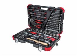 GEDORE red Socket Set 1/4  + 1/2  100-pieces