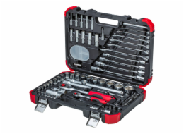 GEDORE red Socket Set 1/4  + 1/2   92-pieces