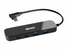 Lindy 4 Port USB 3.2 Gen 2 Typ C Hub, USB-Hub 43334