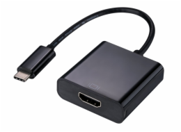 C-TECH Adaptér Type-C na HDMI, M/F, 15cm