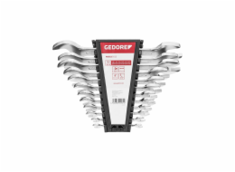 GEDORE red Double open-ended Spanner Set 12-pieces short