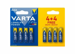 Varta Longlife Power AAA 8ks Varta LR03/4+4 Longlife POWER 4903