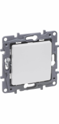 Legrand Niloe Selection Single button 6A pearl 762407