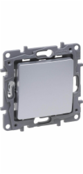 Křížový konektor Legrand Niloe 10AX Aluminium 762104