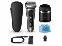 Braun Series 9 Pro+ 9565cc Wet & Dry Planžetový holicí strojek Zastřihovač Metalická