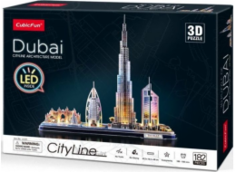 Puzzle 3D LED Dubaj