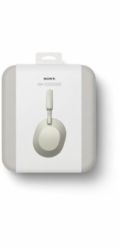 Sony bezdrátová sluchátka WH-1000XM5, EU, stříbrná